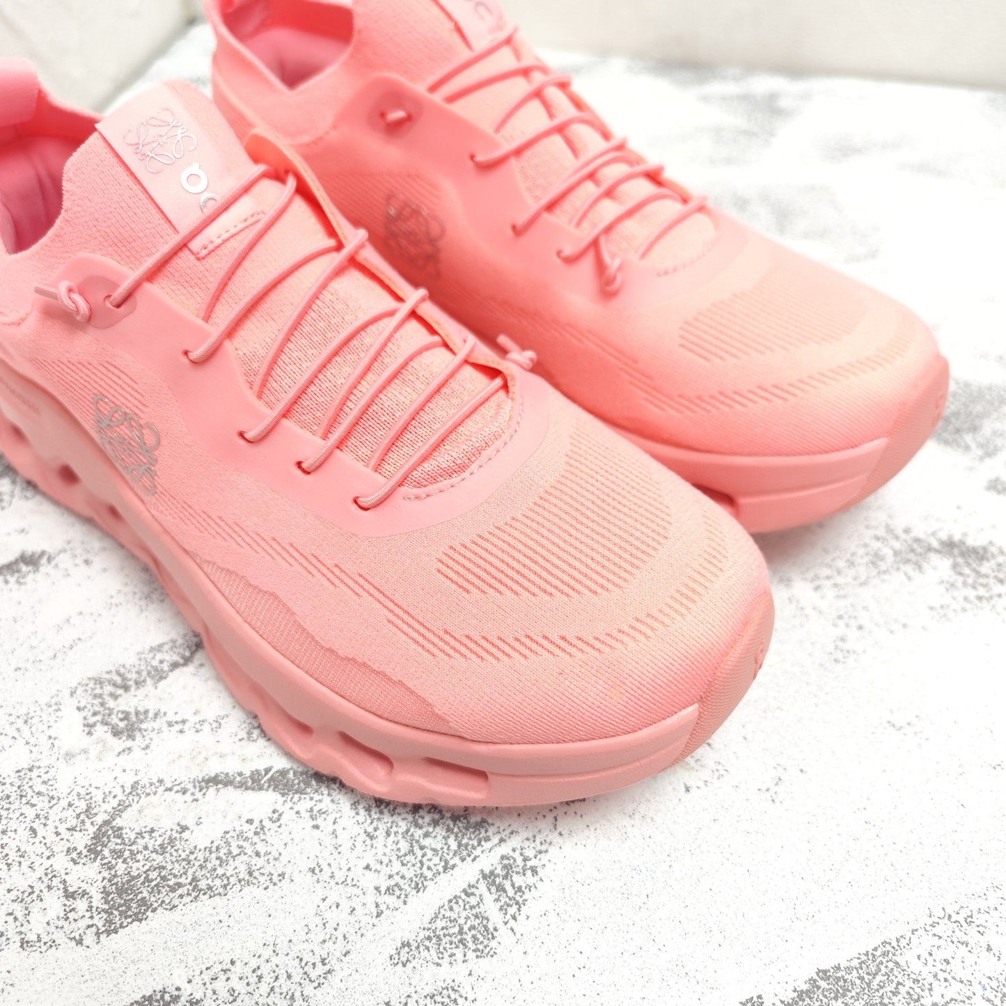 CLOUDTILT SNEAKER IN BLUSH PINK RECYCLED POLYESTER