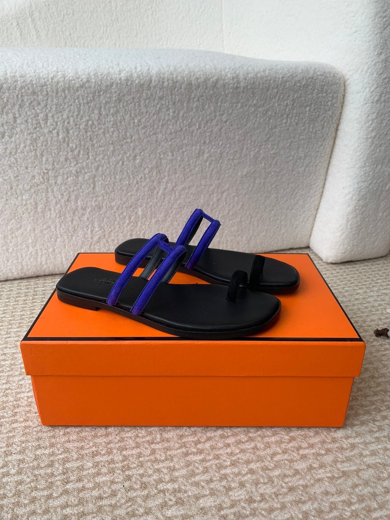 GEORGIA SANDALS BLACK MIX ADMIRAL CALFSKIN