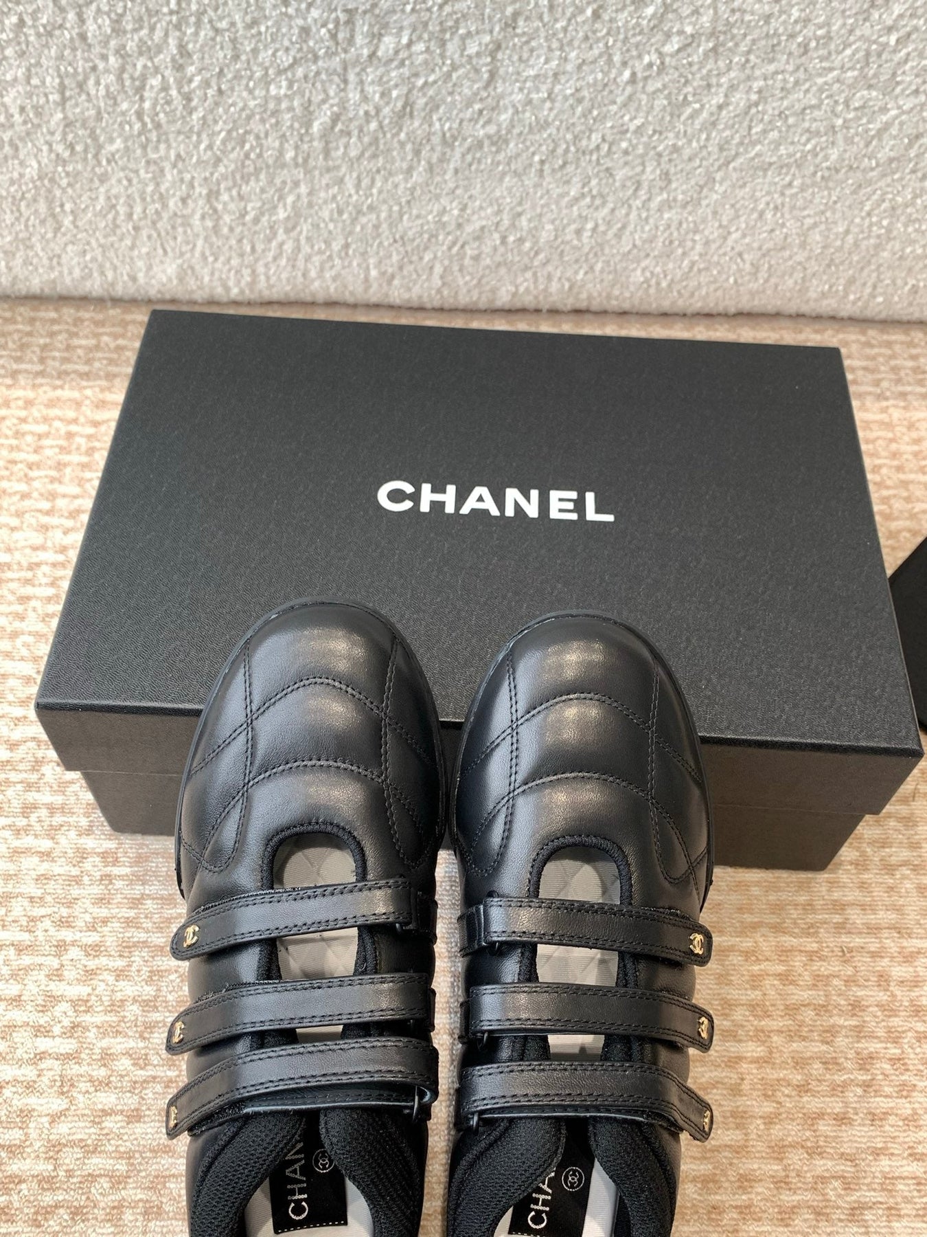 MARY JANE SNEAKERS IN BLACK LAMBSKIN