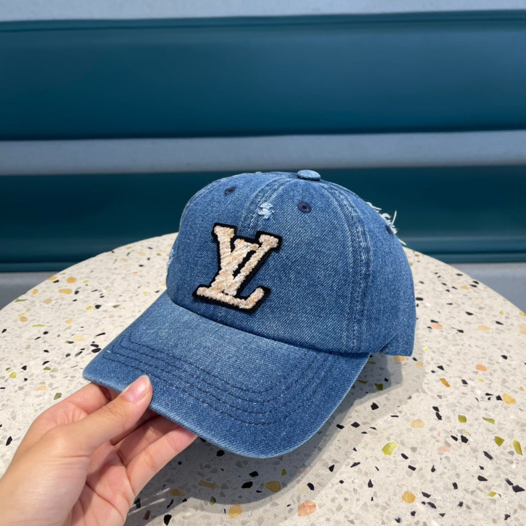 BASEBALL CAP IN CLASSIC BLUE DENIM 433085