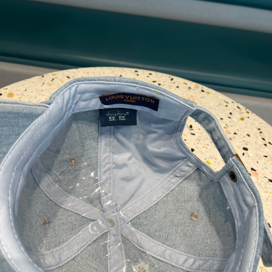 BASEBALL CAP IN LIGHT BLUE DENIM 433086