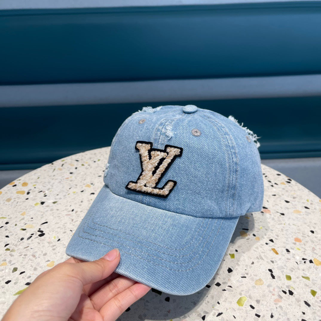 BASEBALL CAP IN LIGHT BLUE DENIM 433086