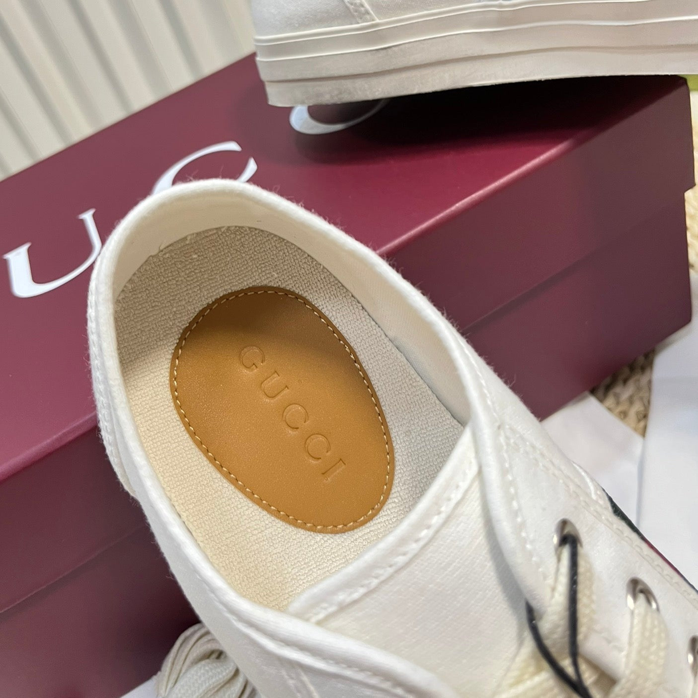 GG Ace signature Sneaker White