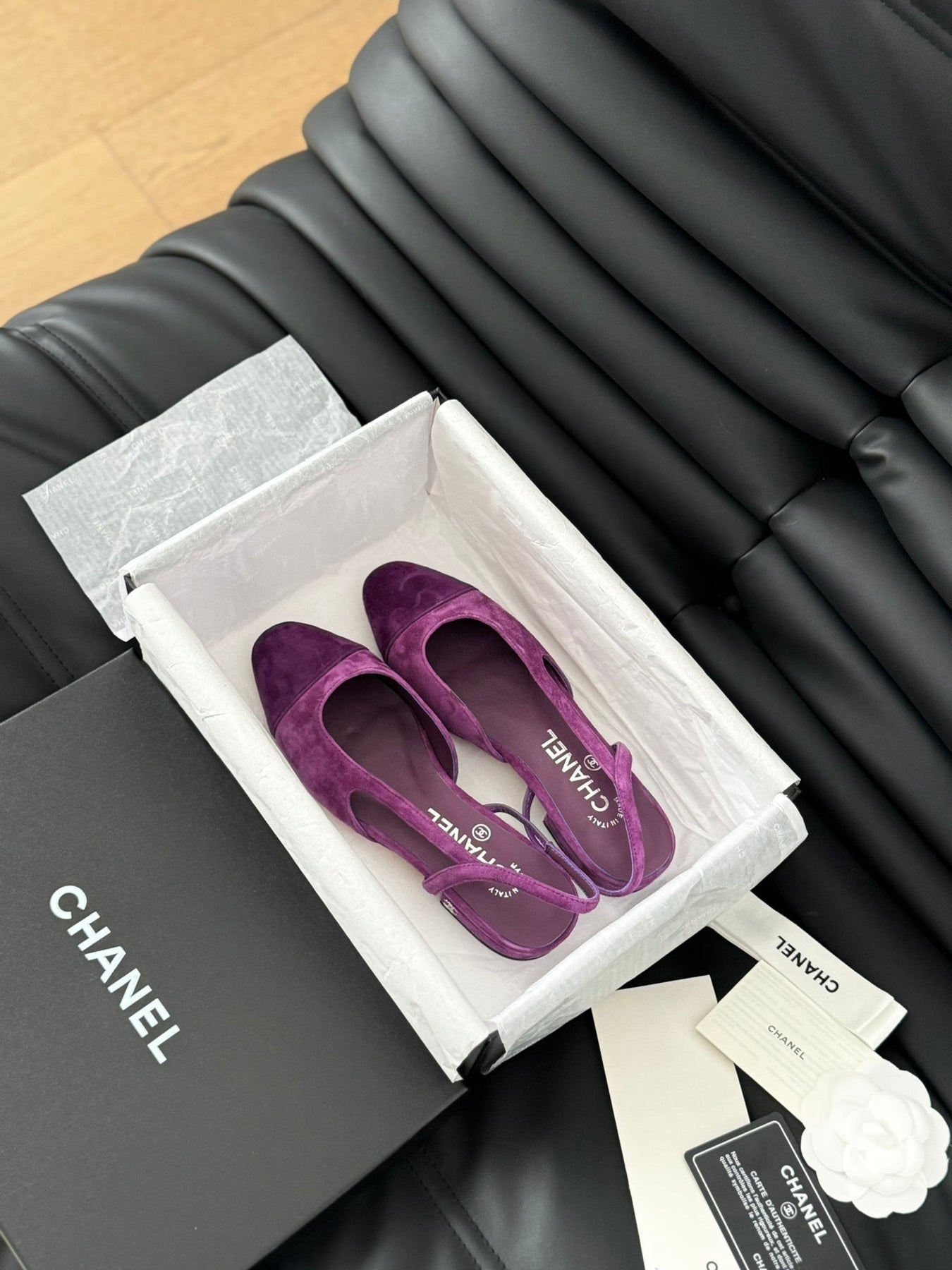 CLASSIC SLINGBACK VIOLET PURPLE SUEDE