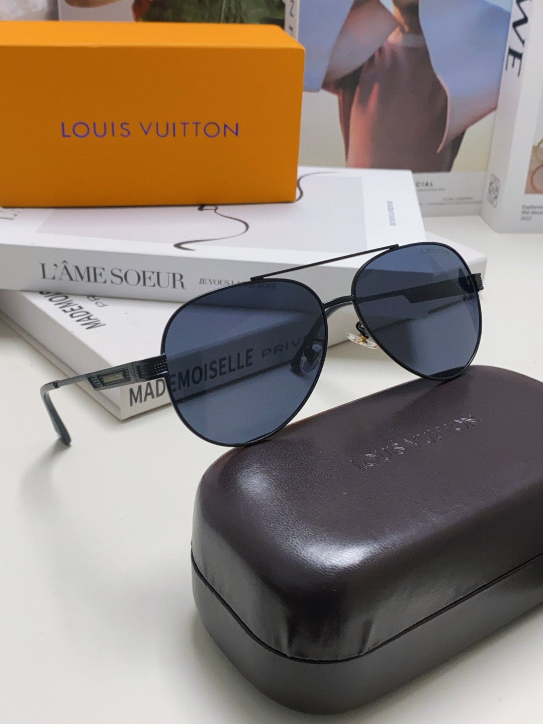 PILOT SUNGLASS 581365 IN BLACK METAL