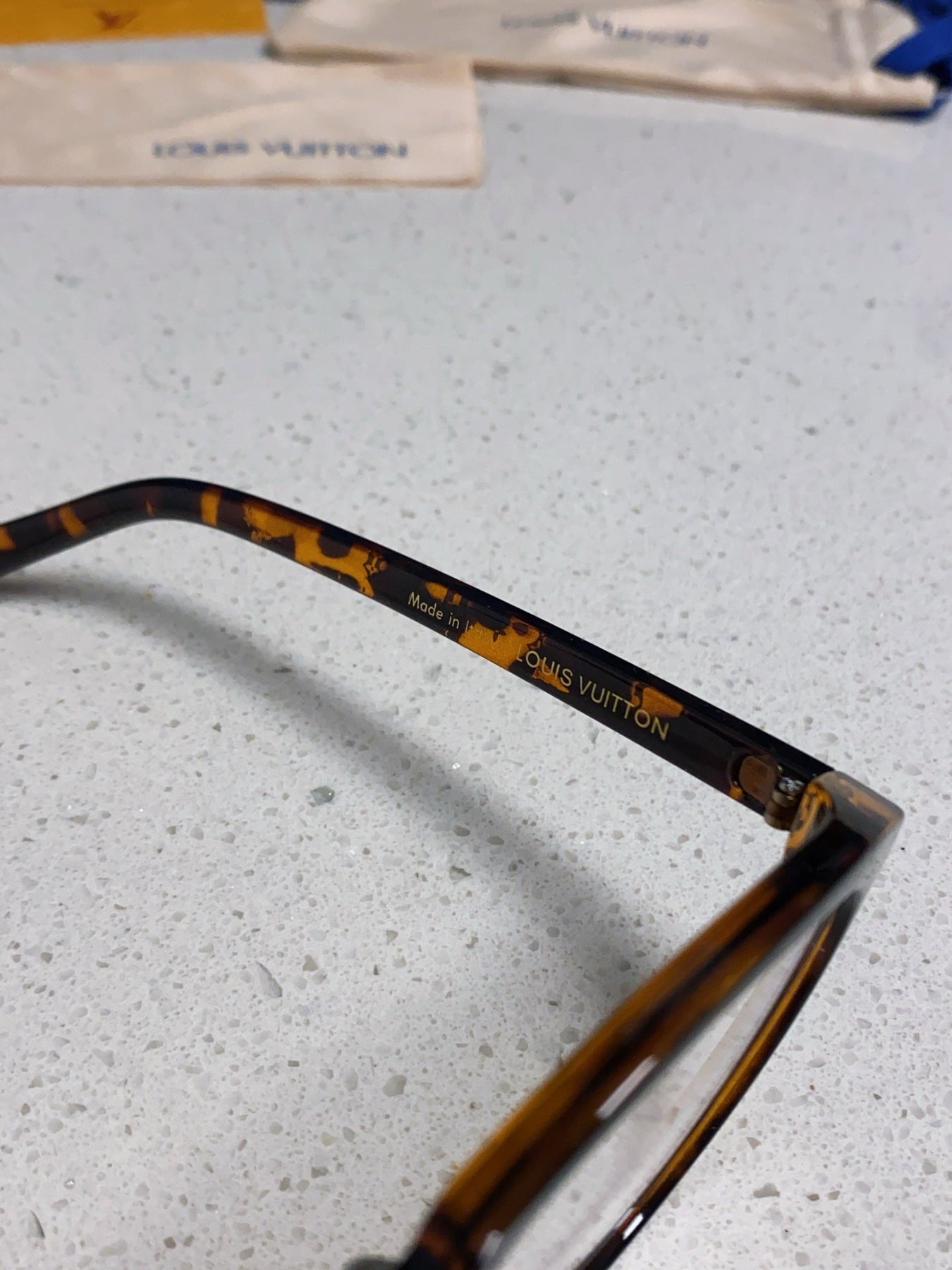 CAT EYE SUNGLASSES 573323 IN HAVANA ACETATE MONOGRAM LOGO