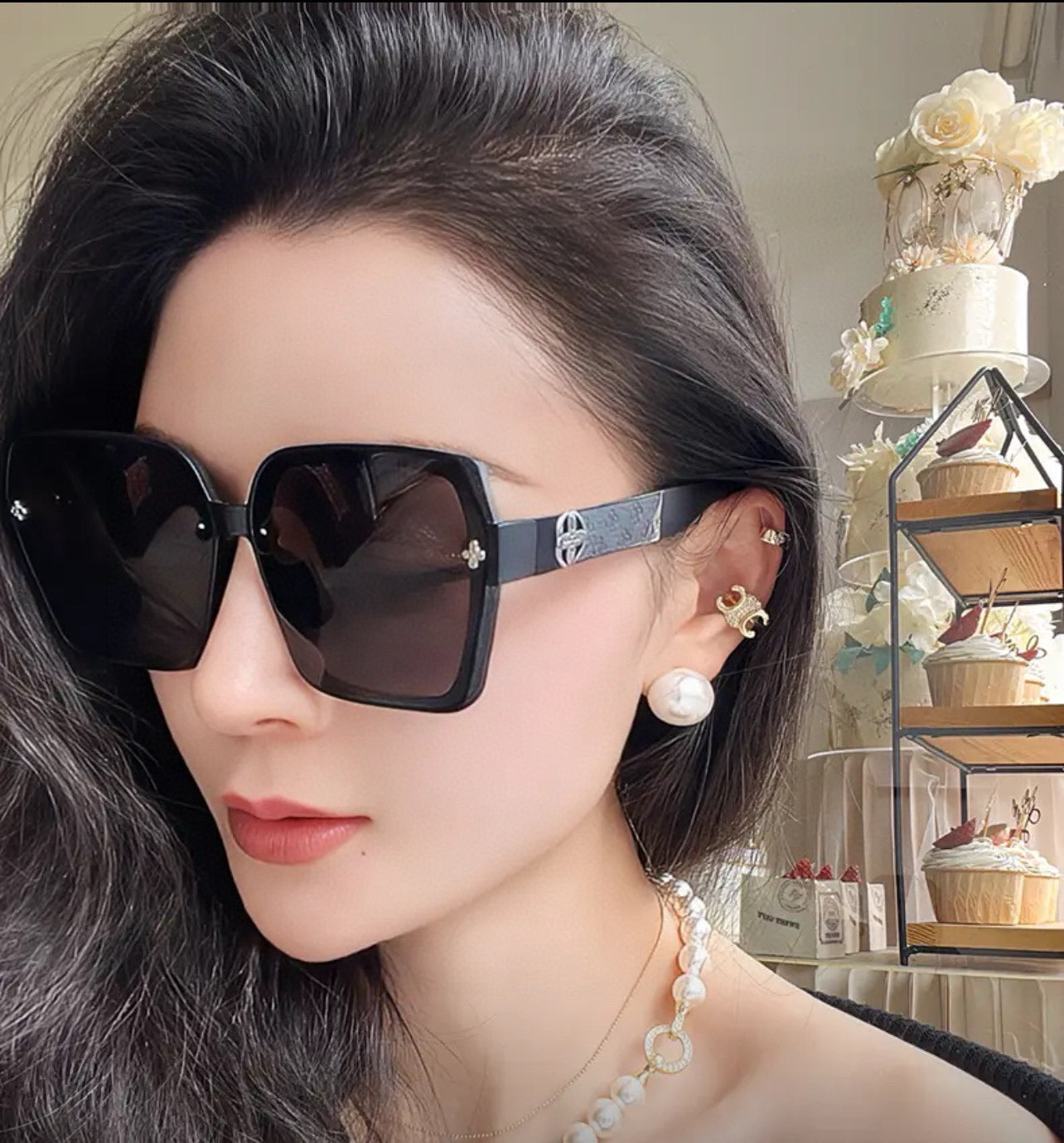 GRAM SQUARE SUNGLASSES L2200 IN ACETATE