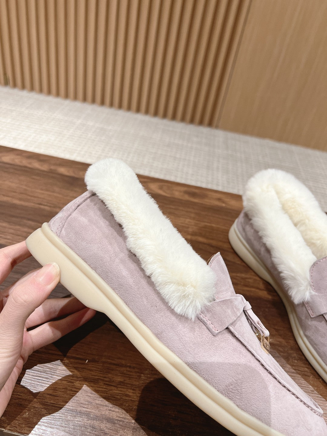 LP SUMMER CHARMS WALK LOAFERS THISTLE FLEECE