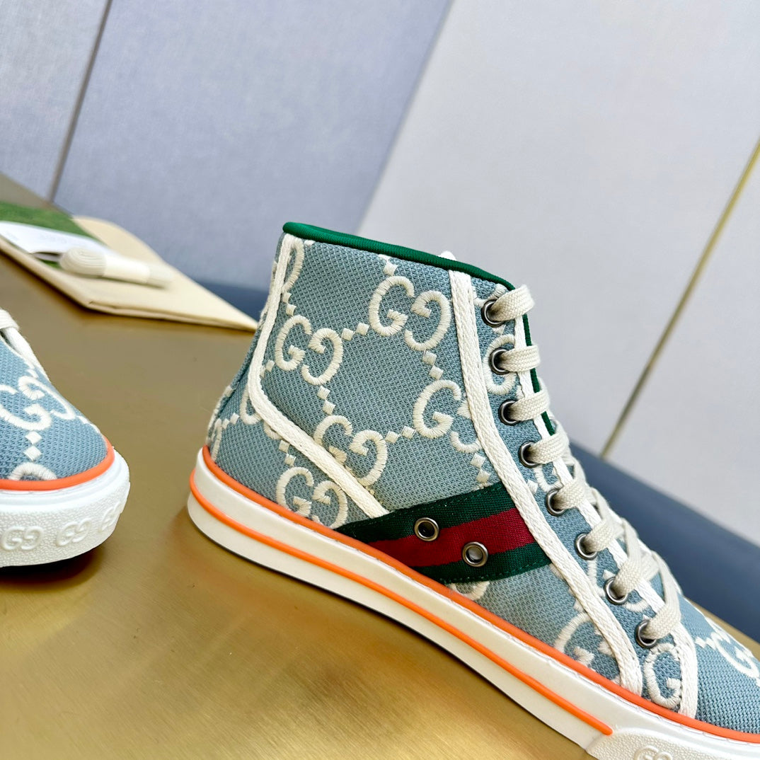 GG TENNIS 1977 HIGH-TOP TRAINER SKY CANVAS