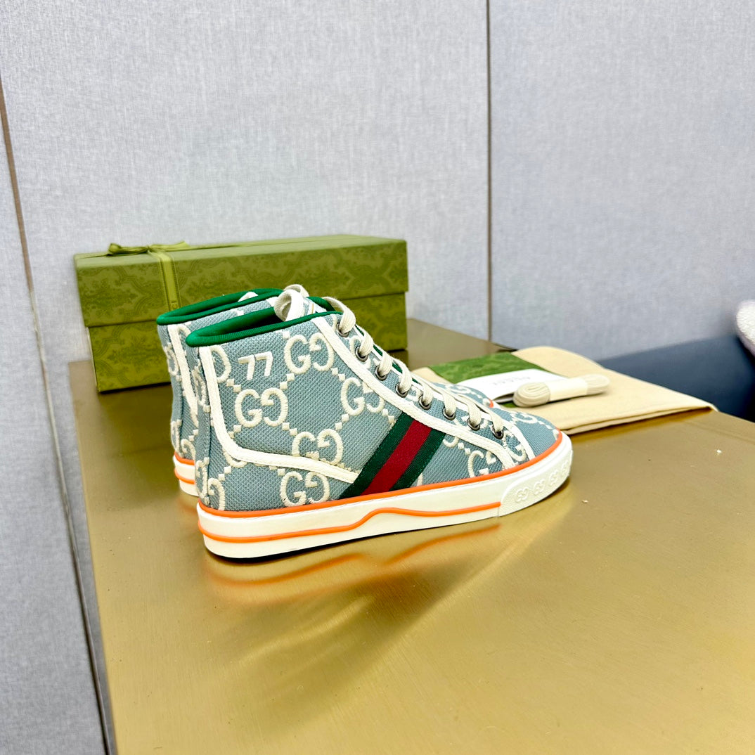 GG TENNIS 1977 HIGH-TOP TRAINER SKY CANVAS