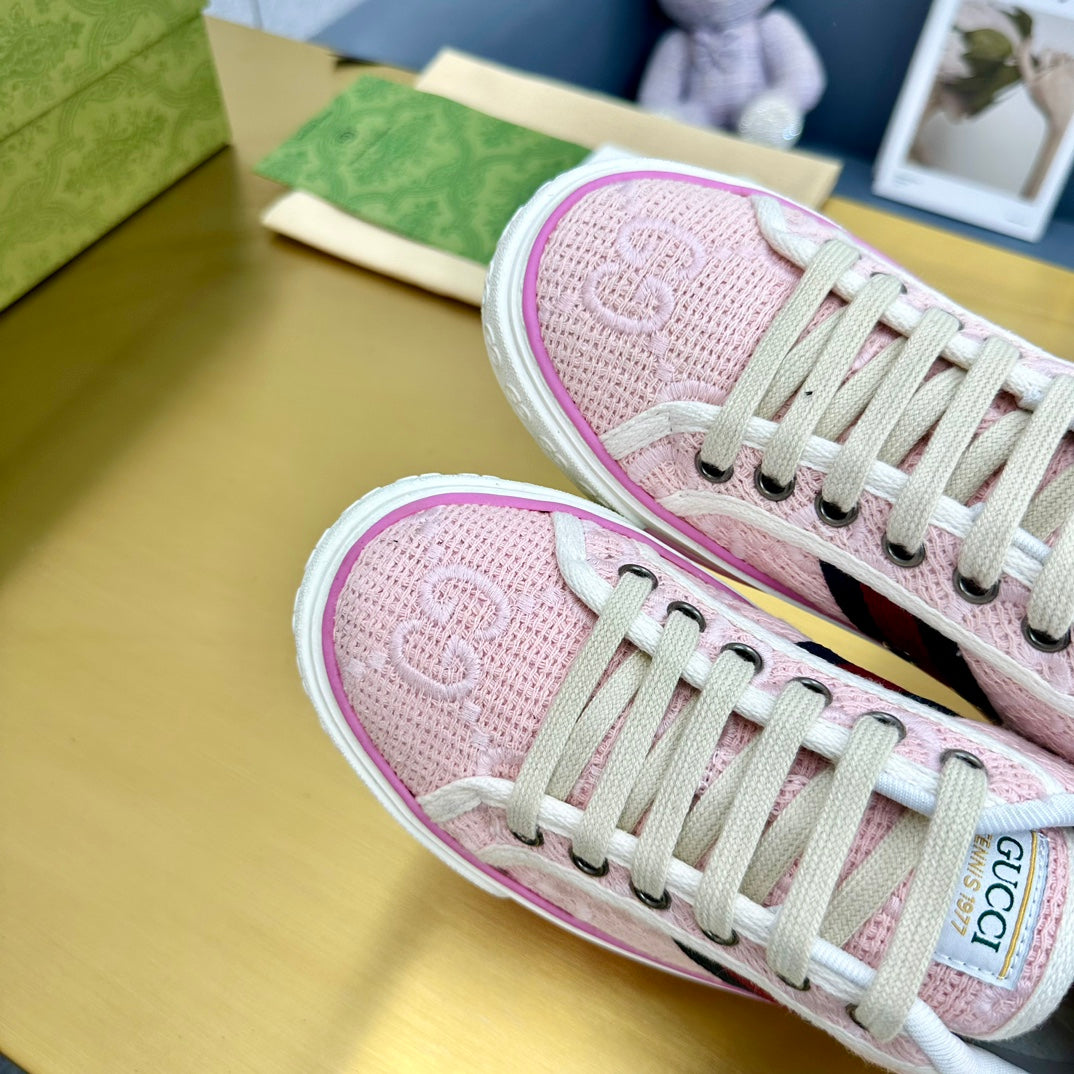 GG TENNIS 1977 TRAINER LIGHT PINK CANVAS
