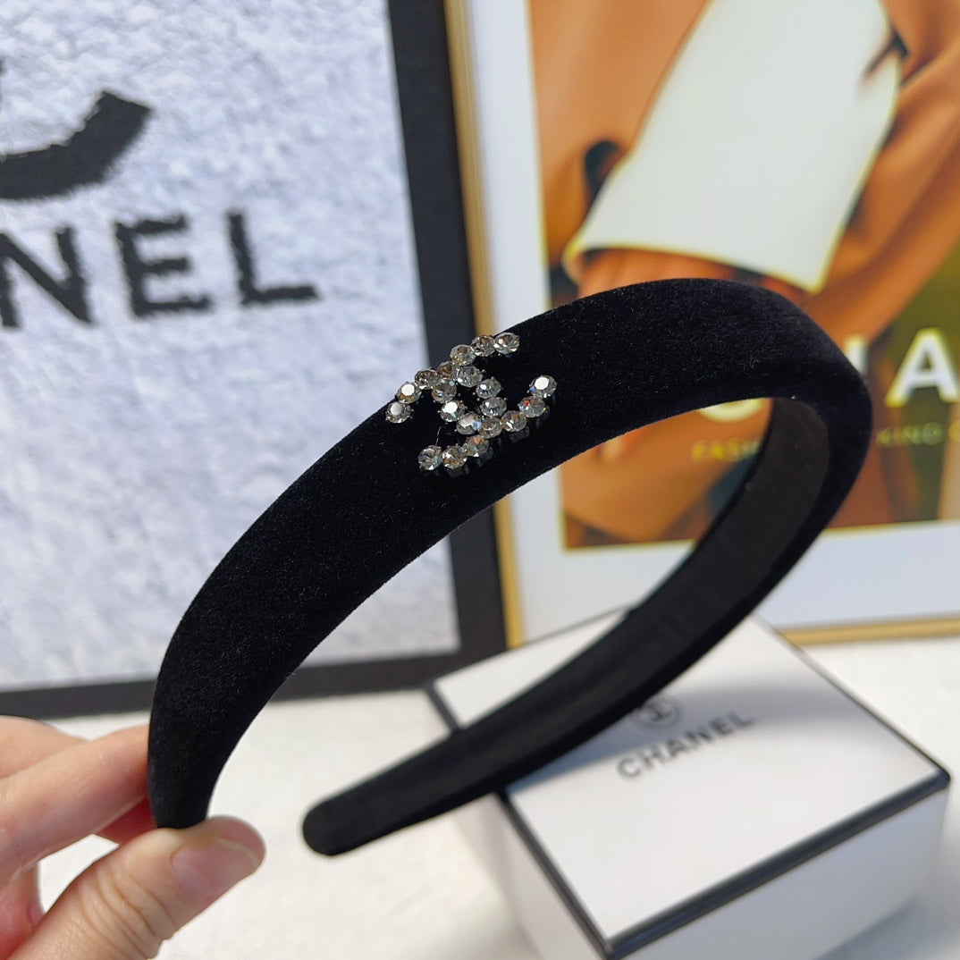 BLACK VELVET HEADBAND 151388