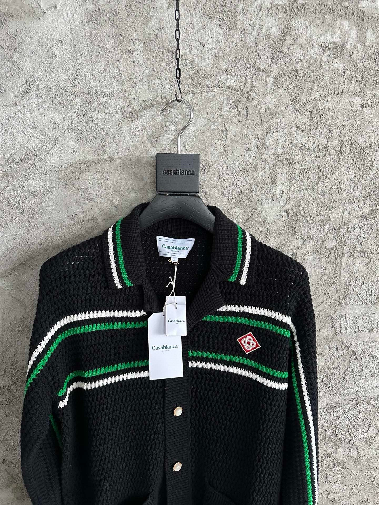 Casablance Long Sleeve Polo