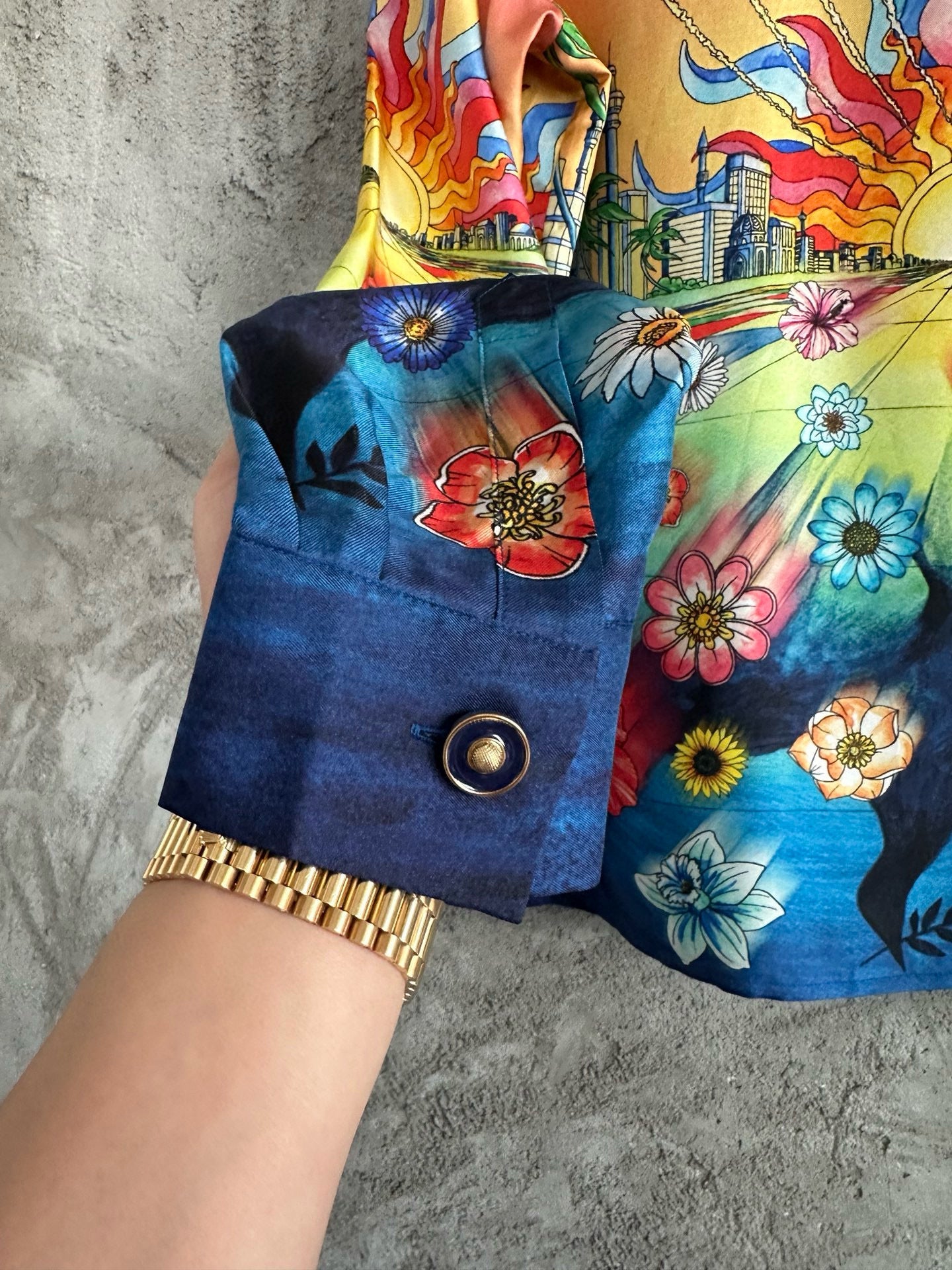 Casablance Long Sleeve Polo