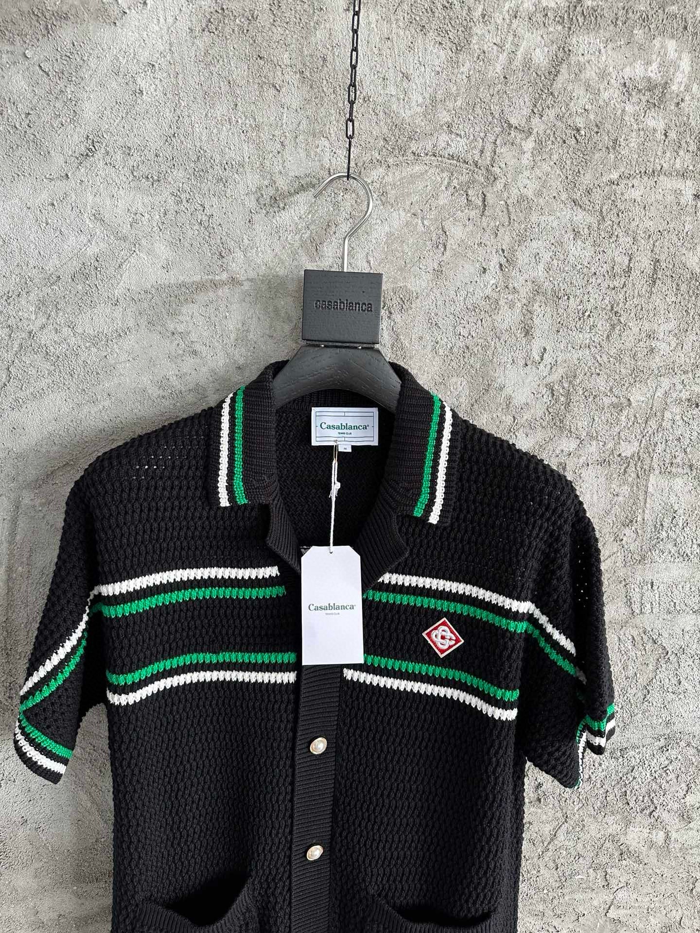 Casablance Short Sleeve Polo