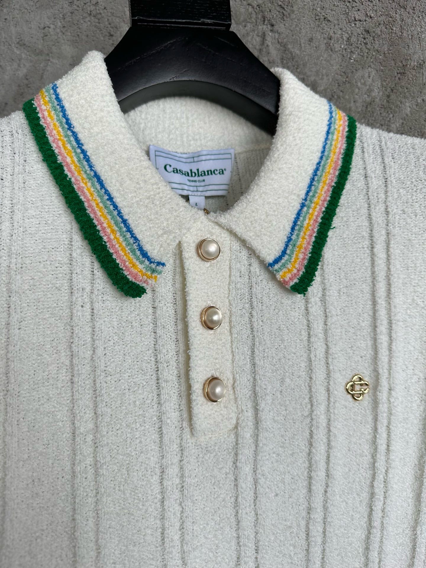 Casablance Short Sleeve Polo