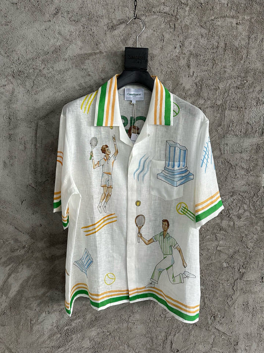 Casablance Short Sleeve Polo