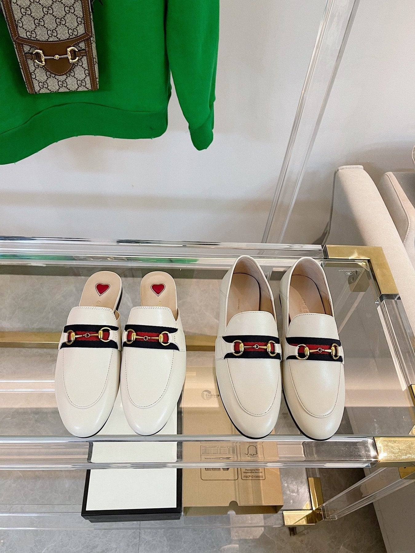 GG LOAFERS PRINCETOWN BEIGE