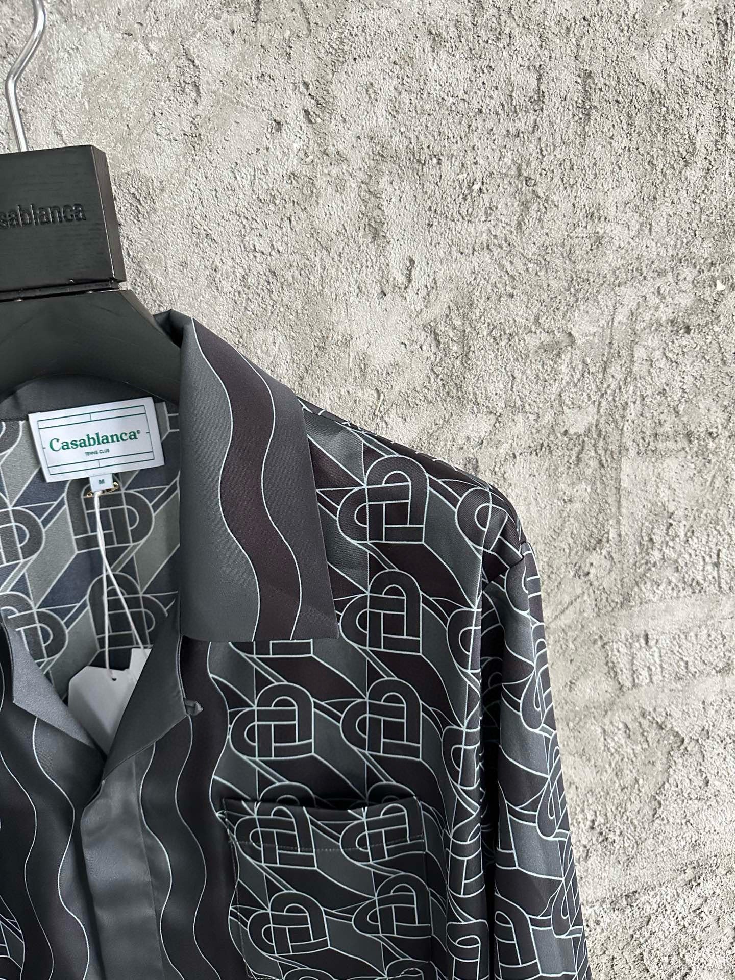 Casablance Long Sleeve Polo