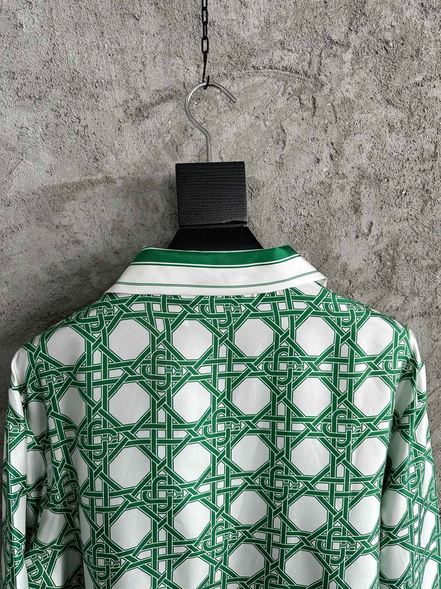 Casablance Long Sleeve Polo