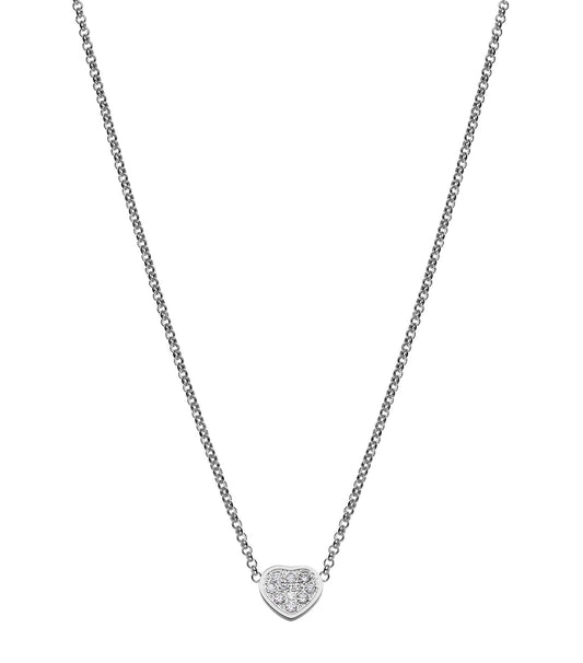 HEART PEDANT DIAMOND NECKLACE