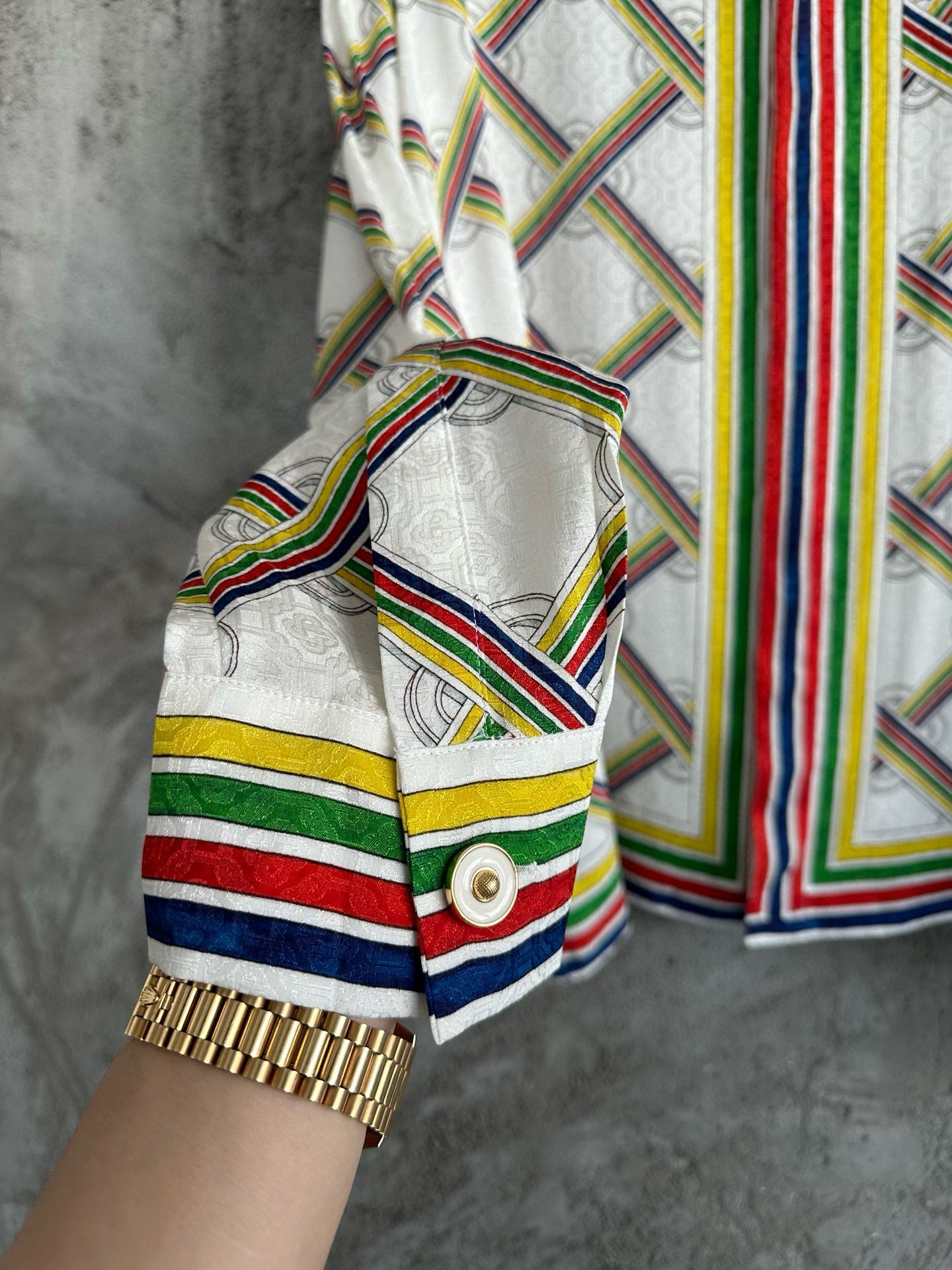 Casablance Long Sleeve Polo