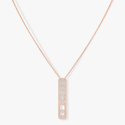 MY FIRST DIAMOND PAVED NECKLACE