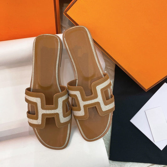 Oran Sandal Brown Leather