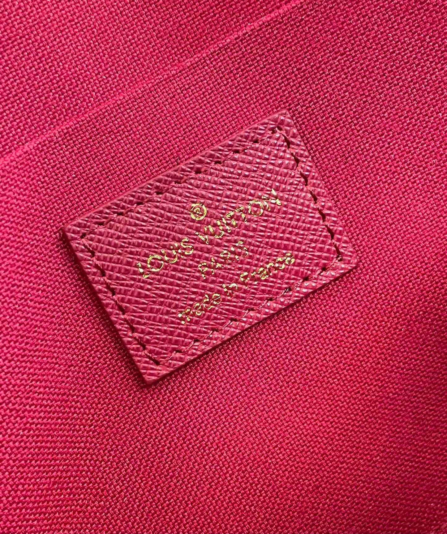 FÉLICIE POCHETTE 21 IN BROWN MONOGRAM CANVAS GOLD HARDWARE