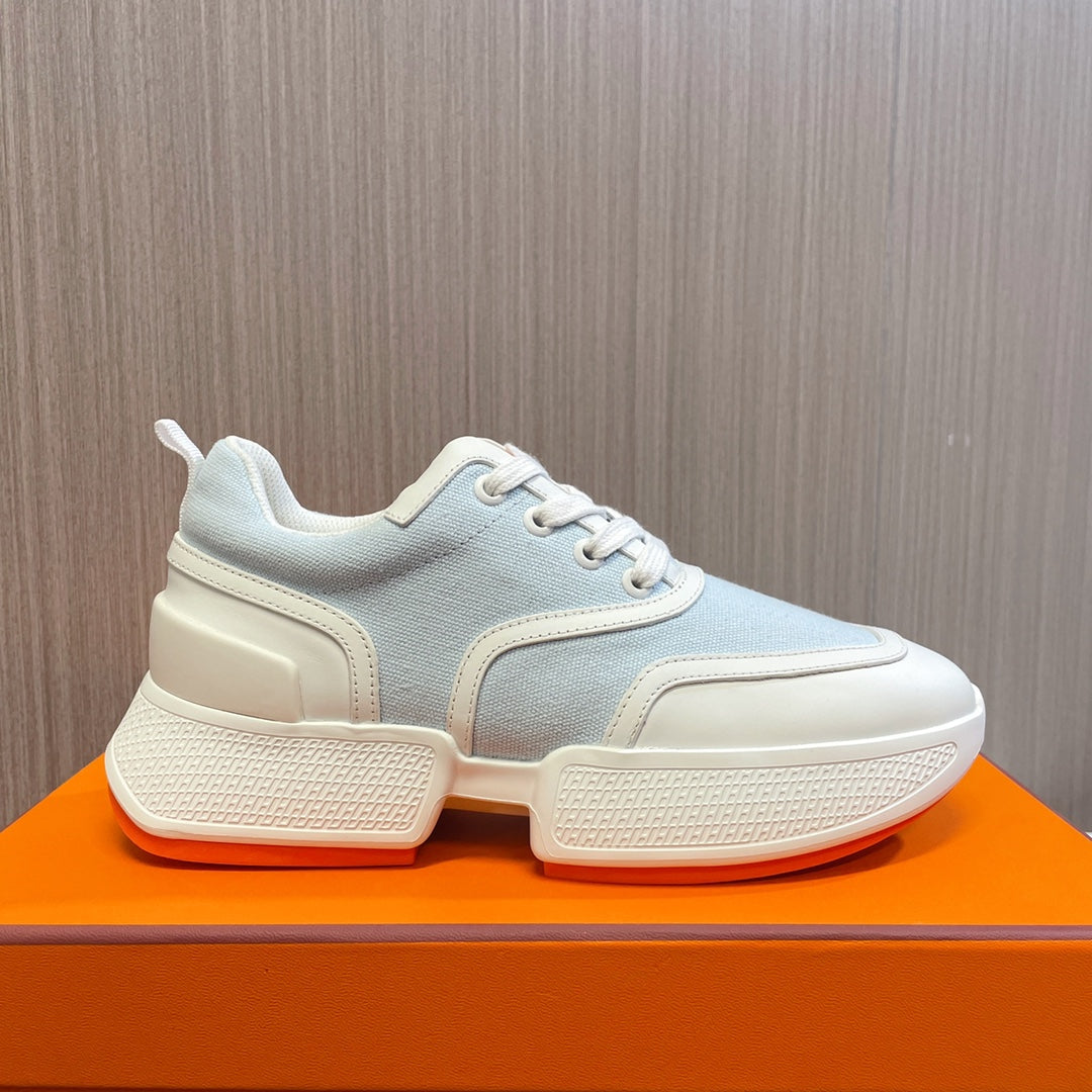 GIGA SNEAKER BLUE PASTEL MIX WHITE CALFSKIN