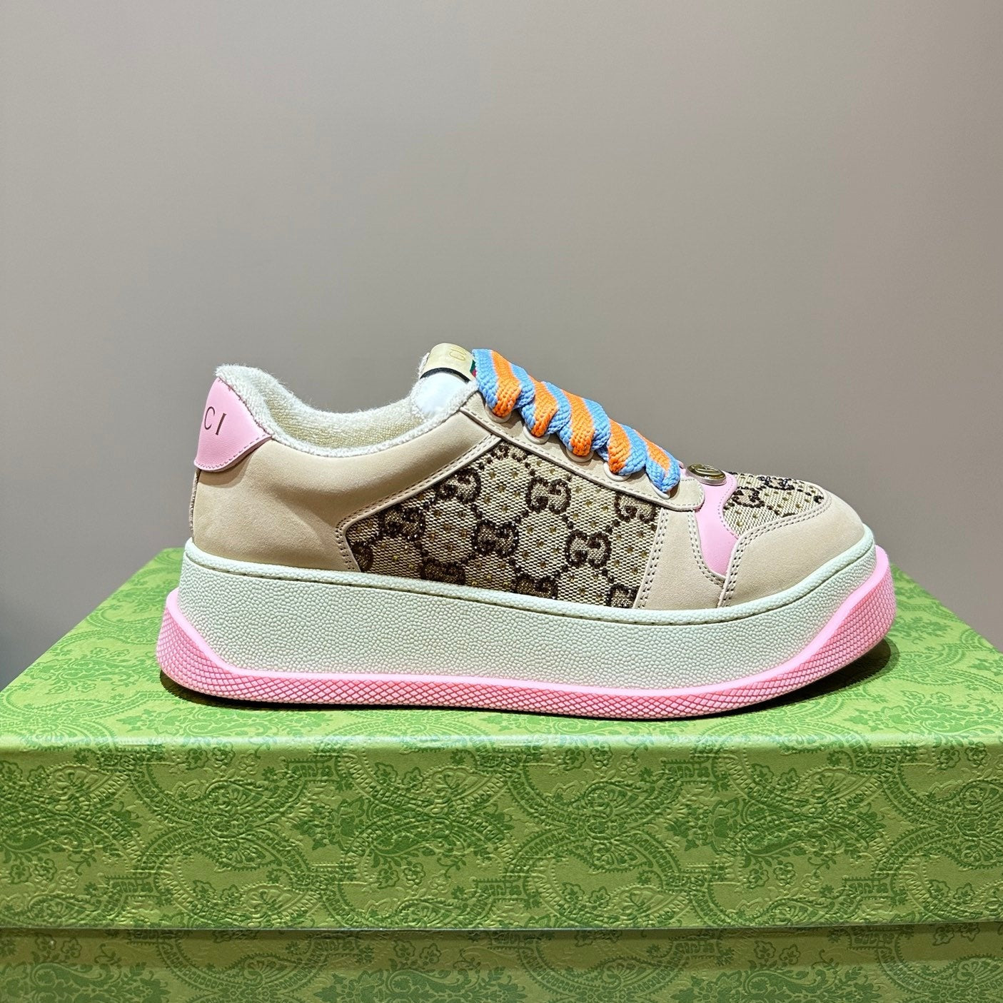 GG Screener Sneaker Pink Fuscia