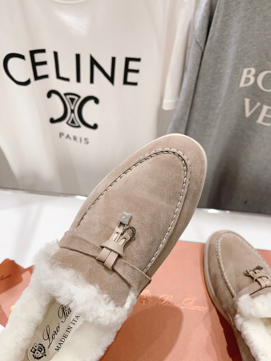 LP SUMMER CHARMS WALK LOAFERS PEANUT FLEECE