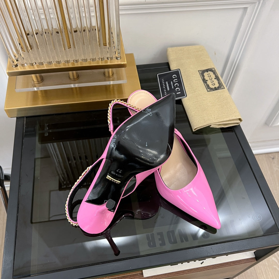 GG SIGNORIA SLINGBACK PUMP TAFFY LAMBSKIN