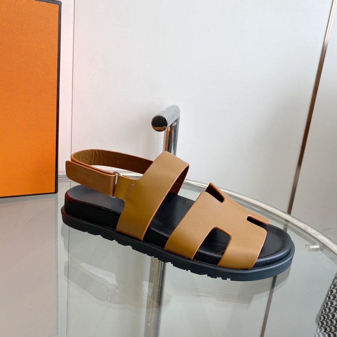 Genius Sandal Brown Leather