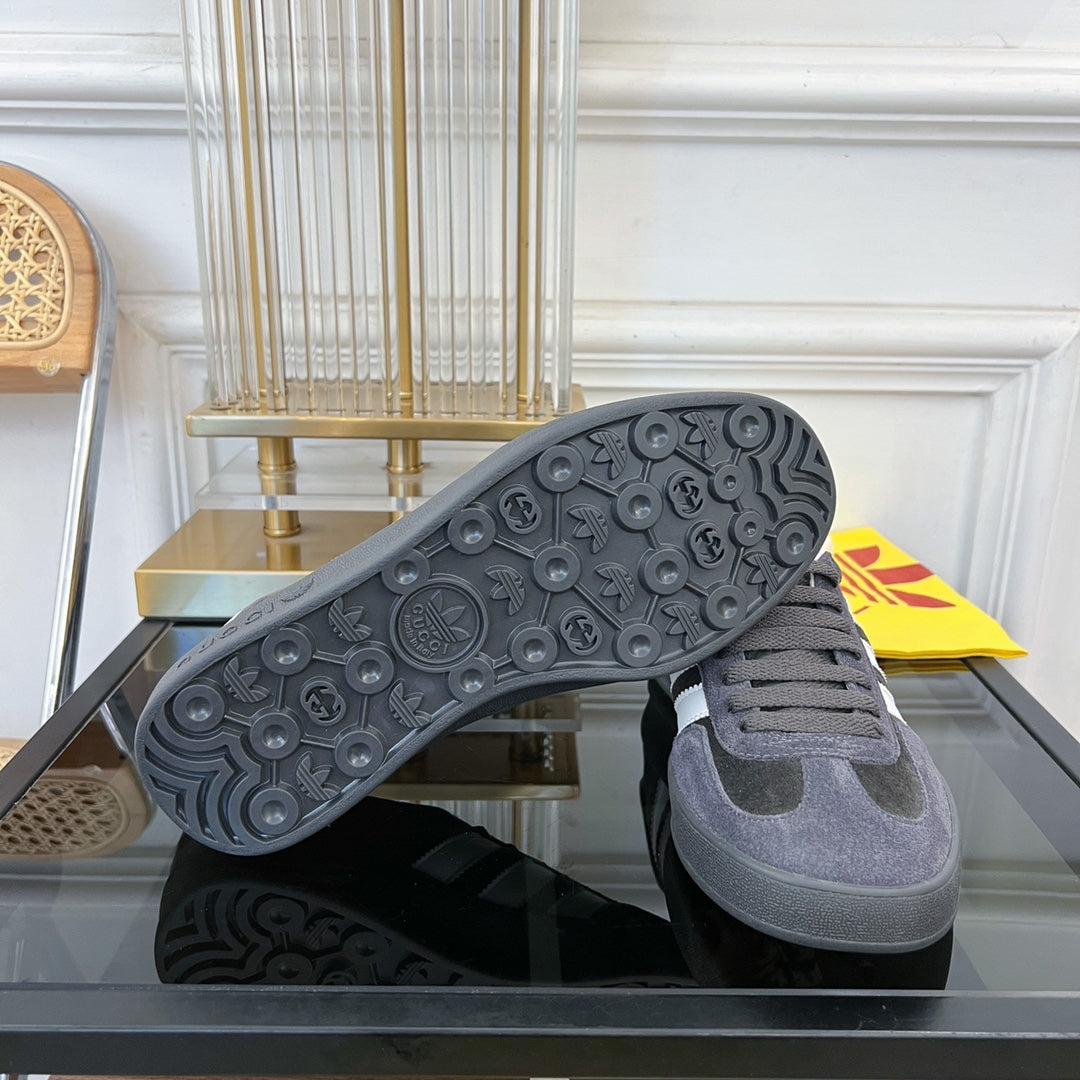 GG & ADIDAS GAZELLE SNEAKER BLACK VELVET