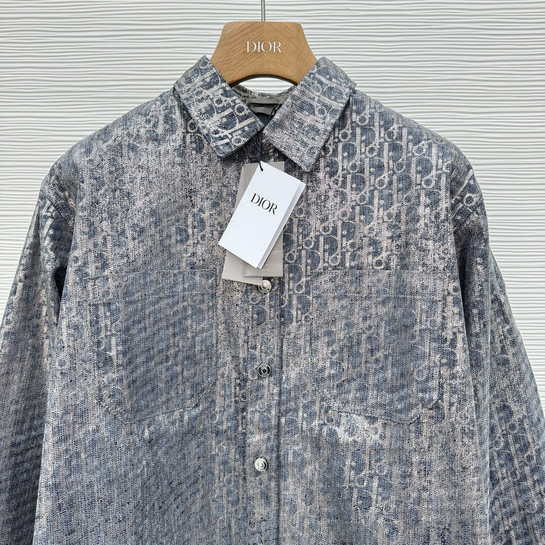 Dior Oblique Long Sleeve Shirt