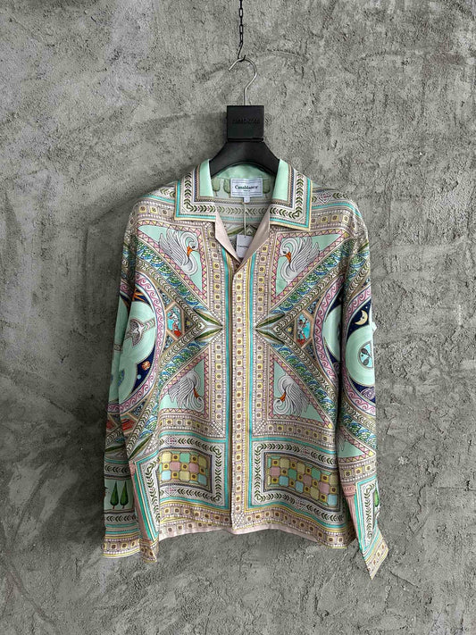 Casablance Long Sleeve Polo