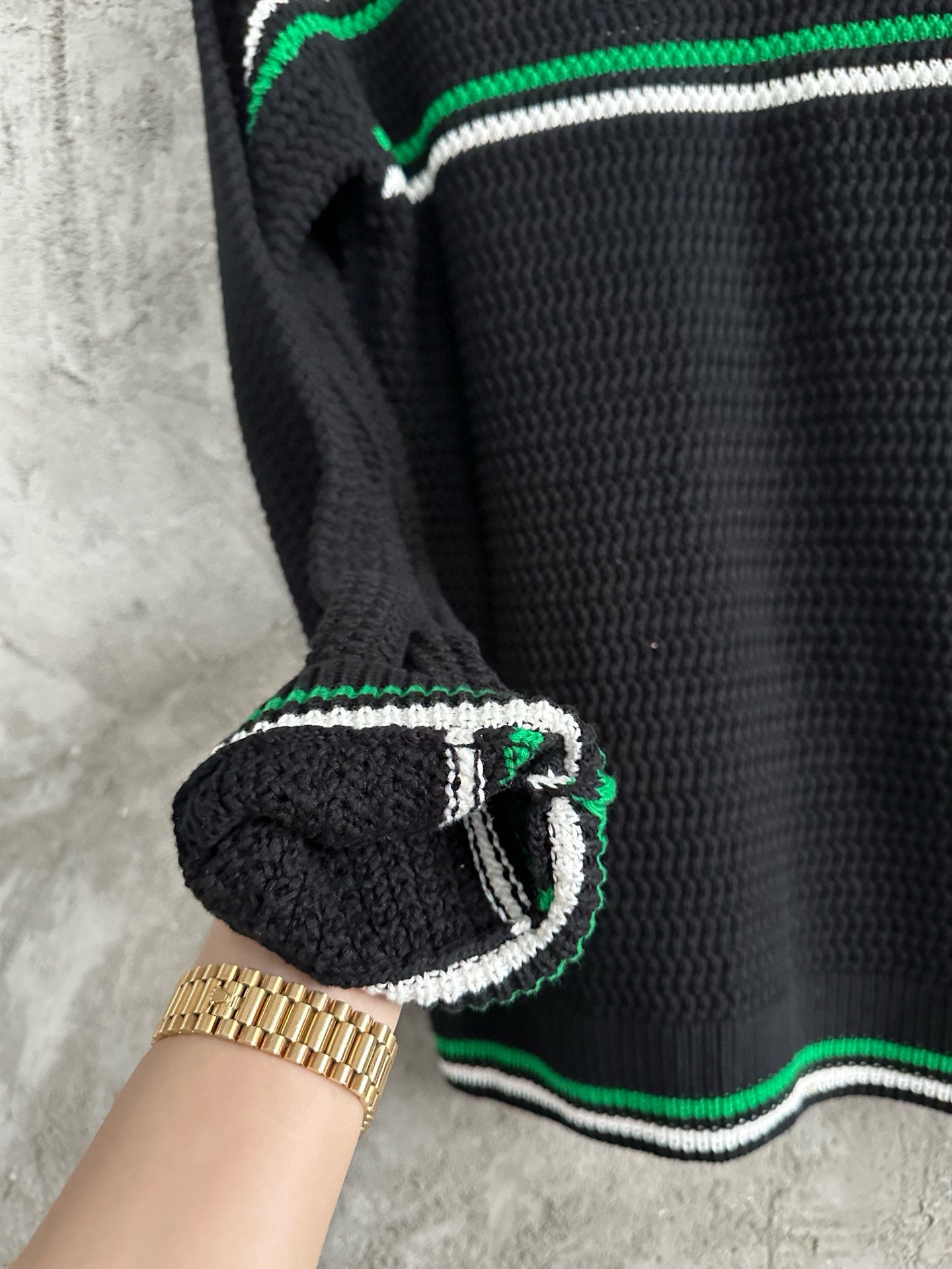Casablance Long Sleeve Polo