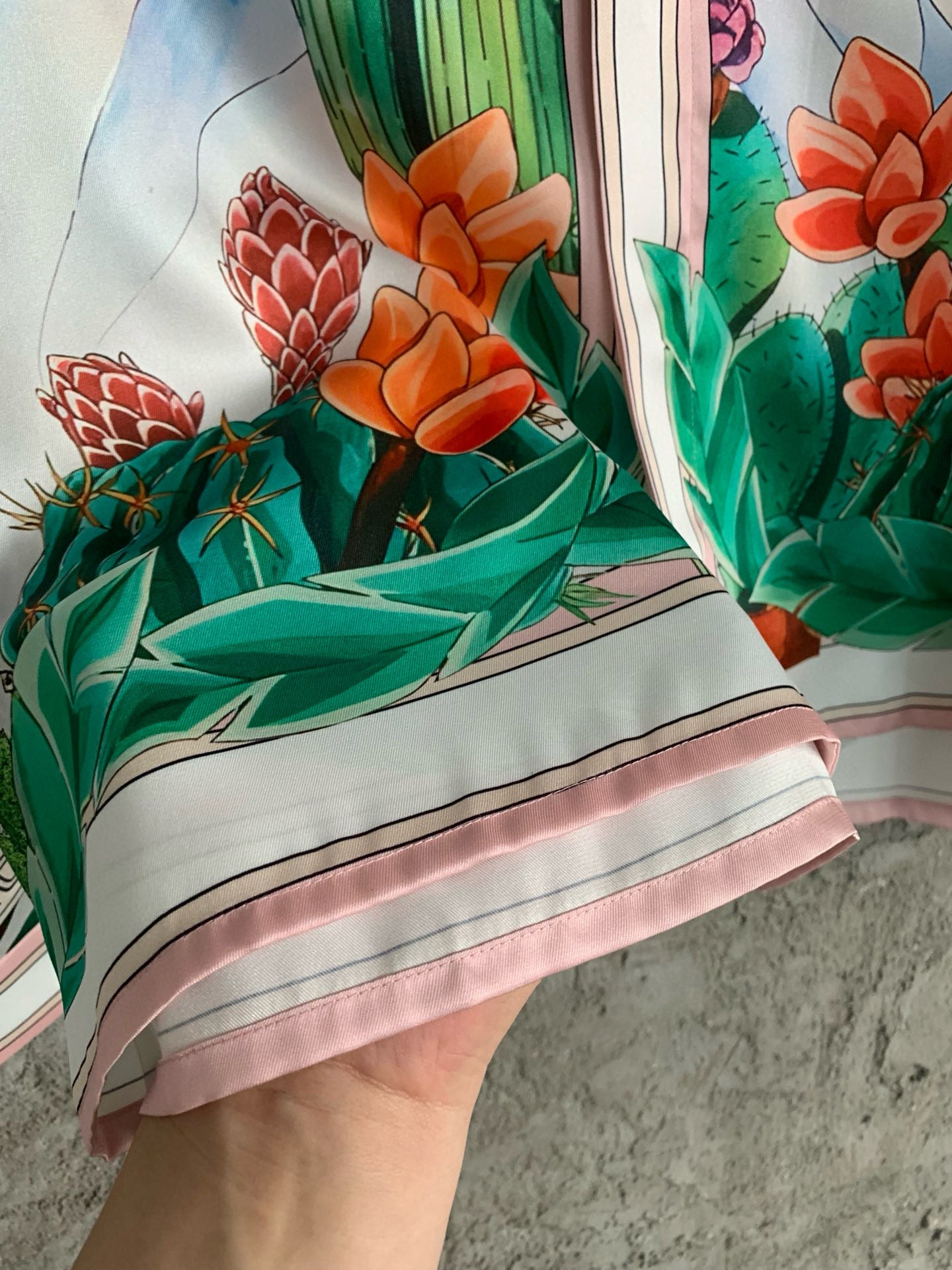 Casablance Long Sleeve Polo