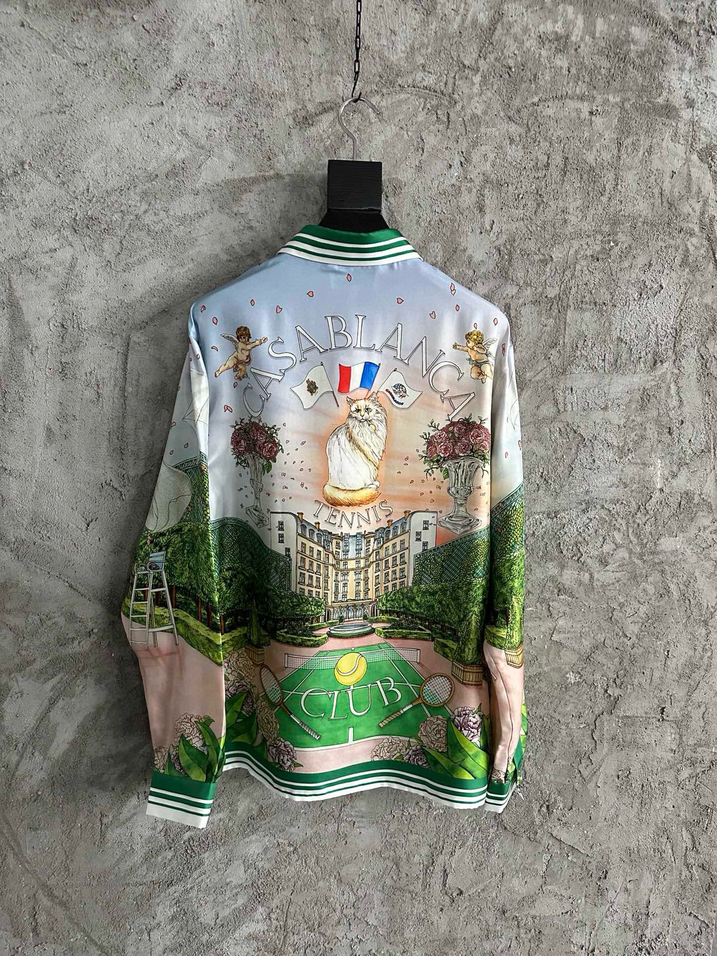 Casablance Long Sleeve Polo