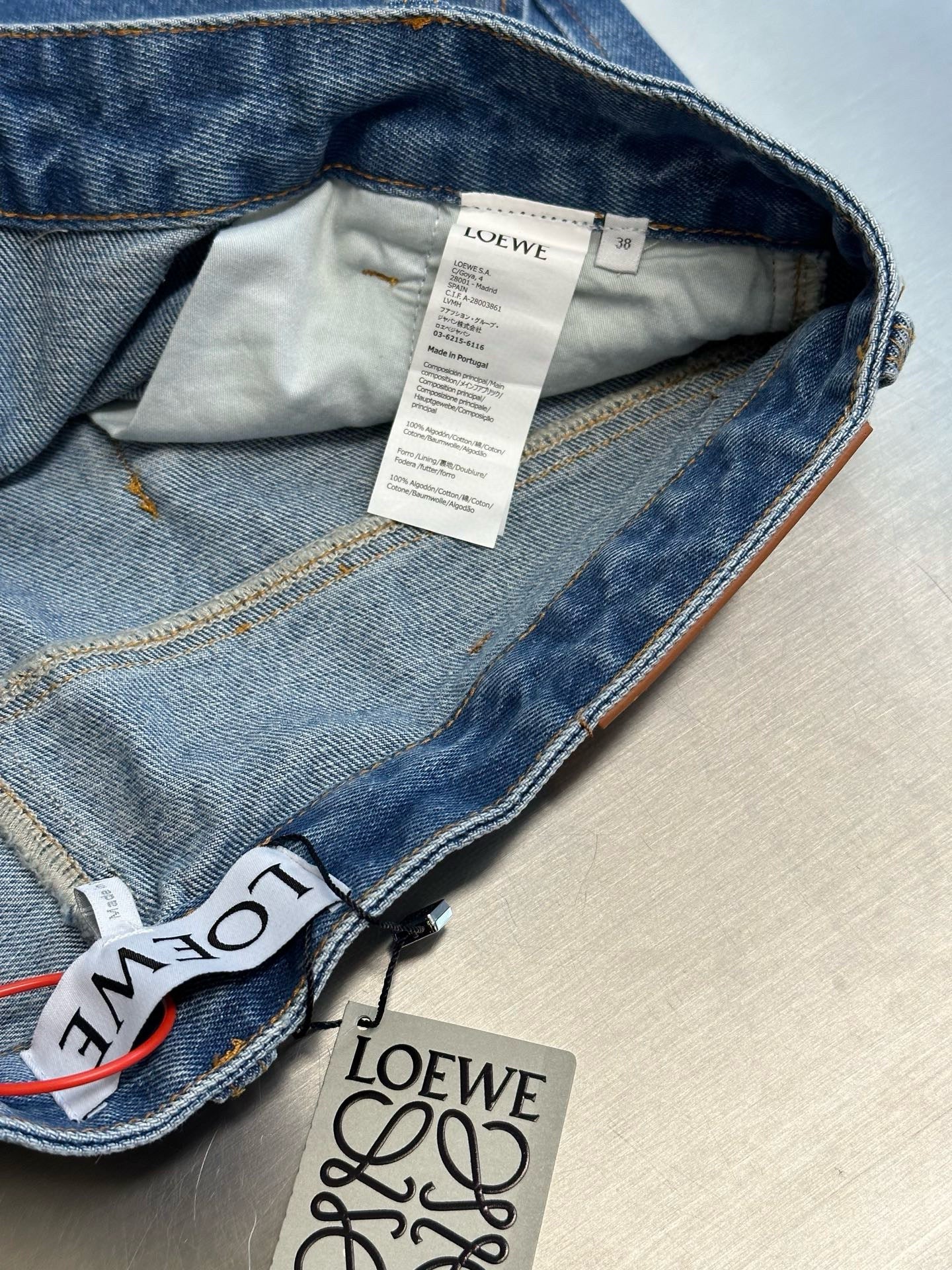 Loewe Denim Short
