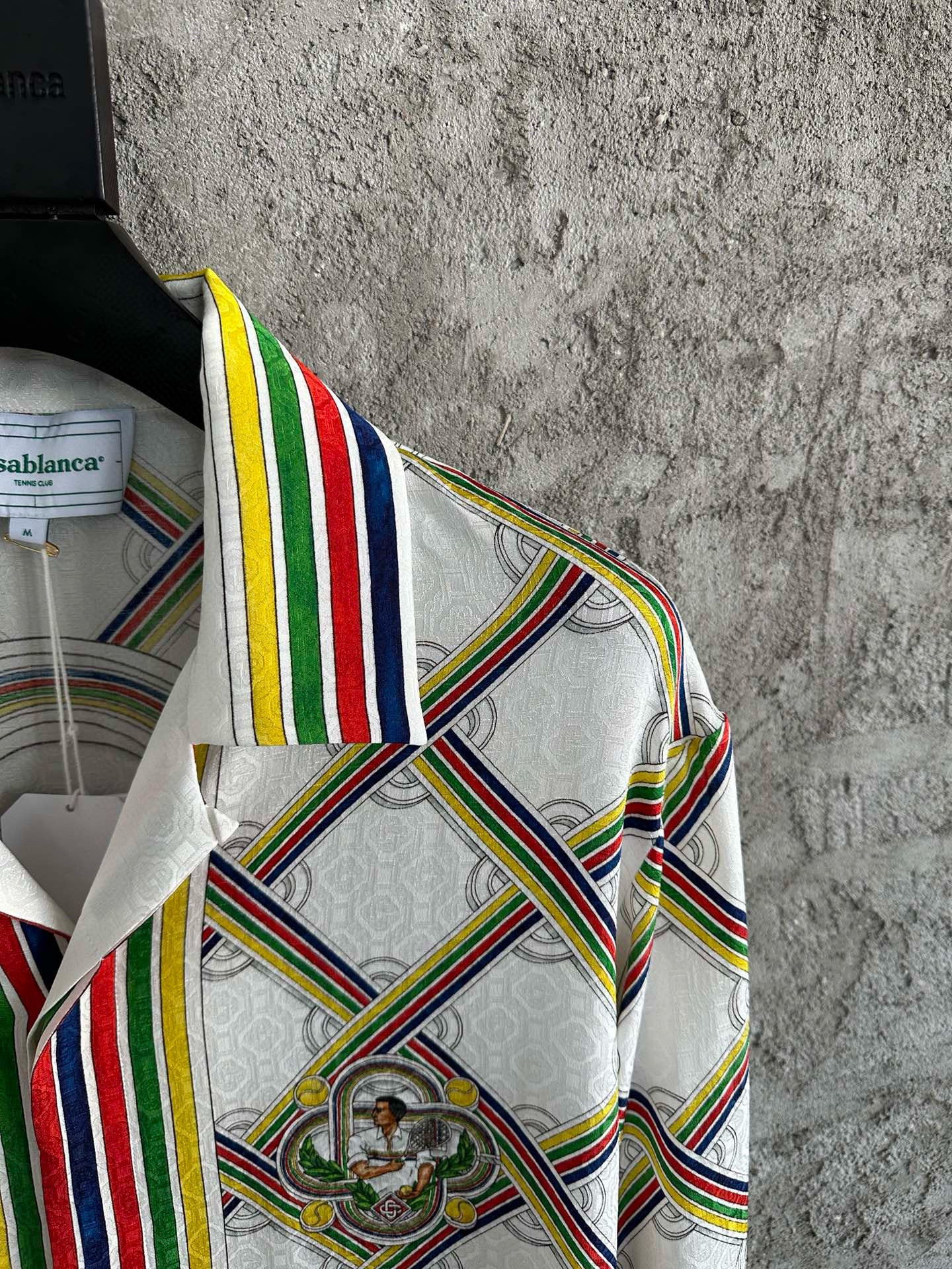 Casablance Long Sleeve Polo