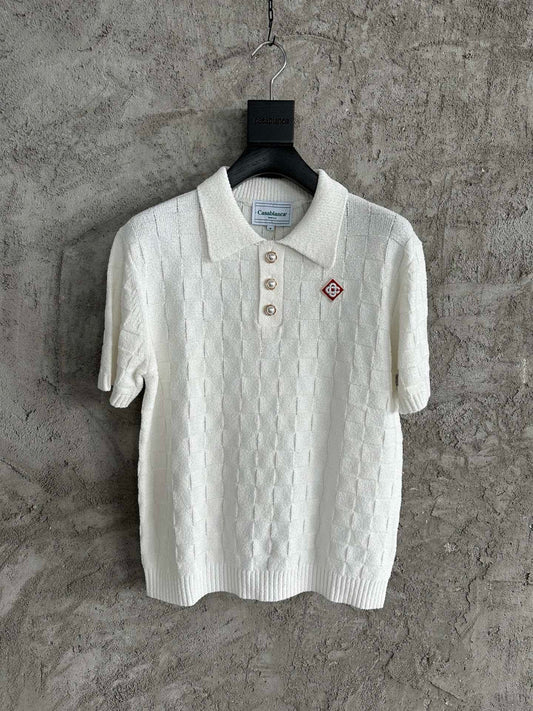 Casablance Short Sleeve Polo