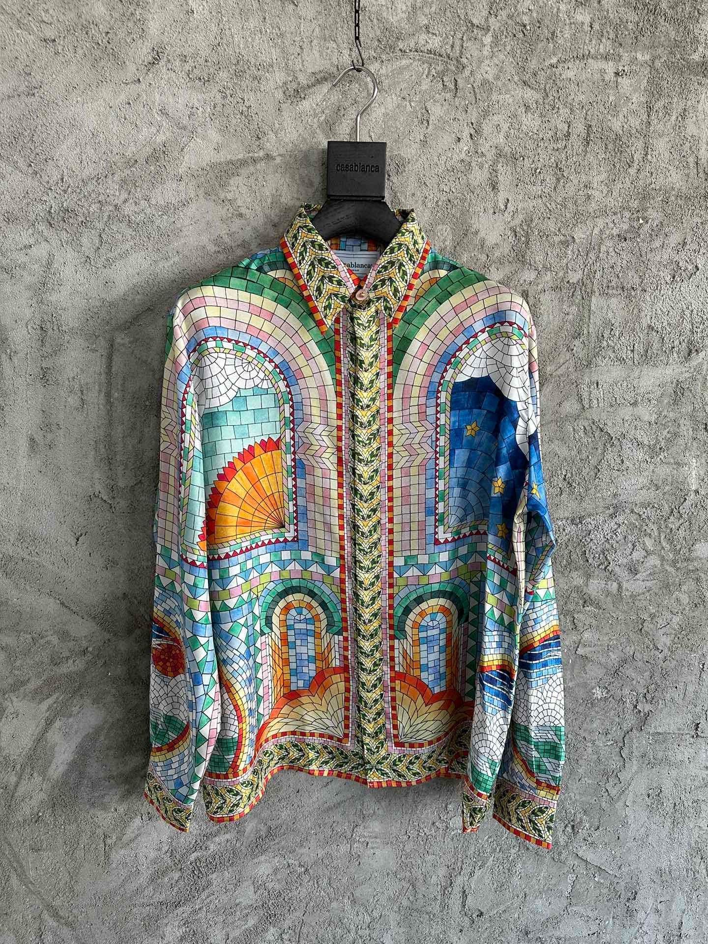 Casablance Long Sleeve Polo