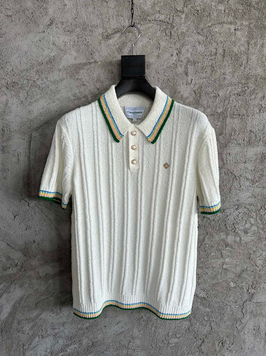 Casablance Short Sleeve Polo