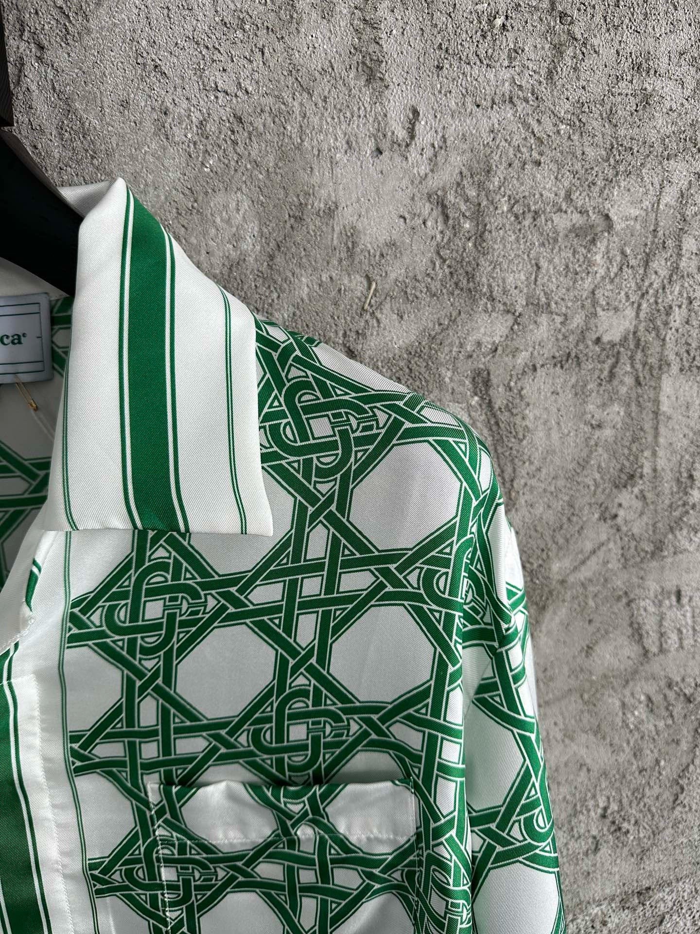 Casablance Long Sleeve Polo