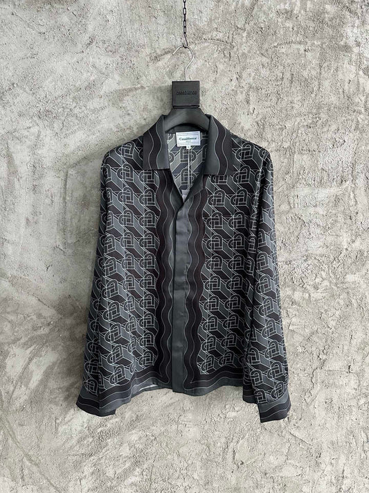 Casablance Long Sleeve Polo