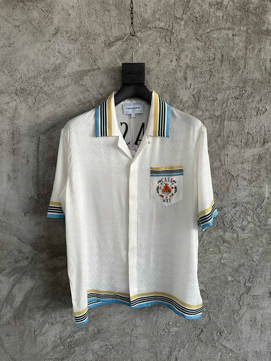 Casablance Short Sleeve Polo