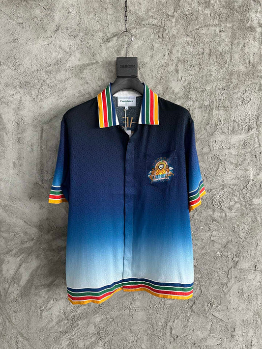 Casablance Long Sleeve Polo