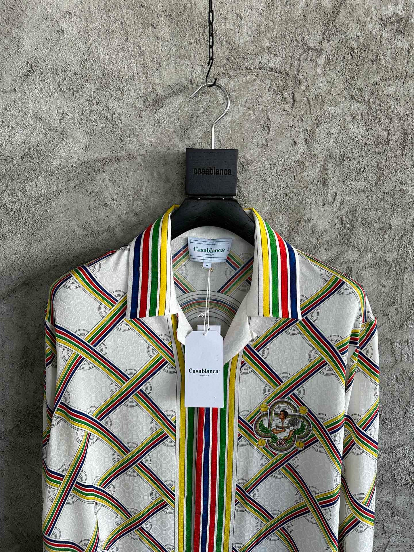 Casablance Long Sleeve Polo